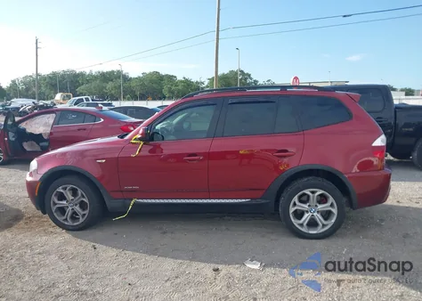 2010 BMW X3 xDrive30I z USA, uszkodzony, nr VIN WBXPC9C46AWJ39415